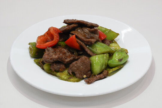 青椒炒肉