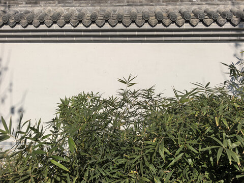 青瓦白墙