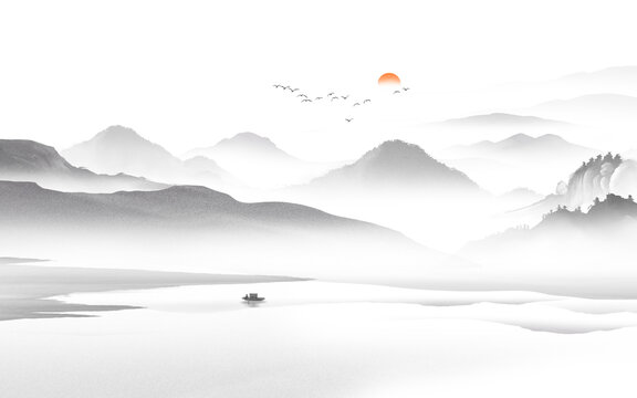 山水画