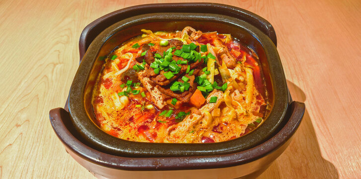 陕西美食歧山臊子面