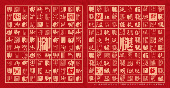 脚腿