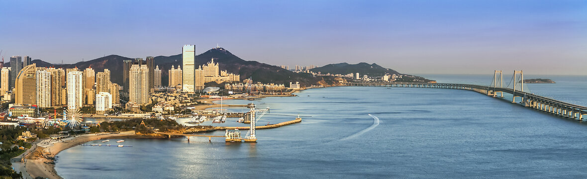 星海大桥全景图