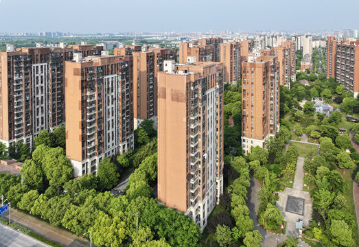 小区内景