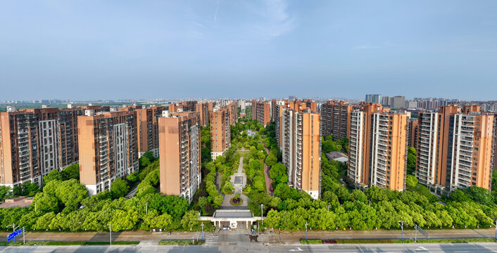 小区内景