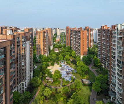小区内景