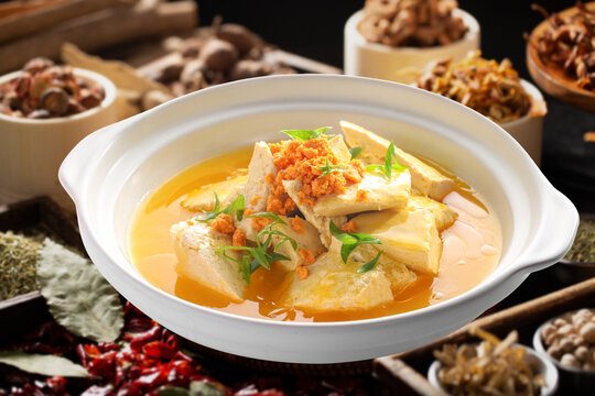 蟹黄豆腐