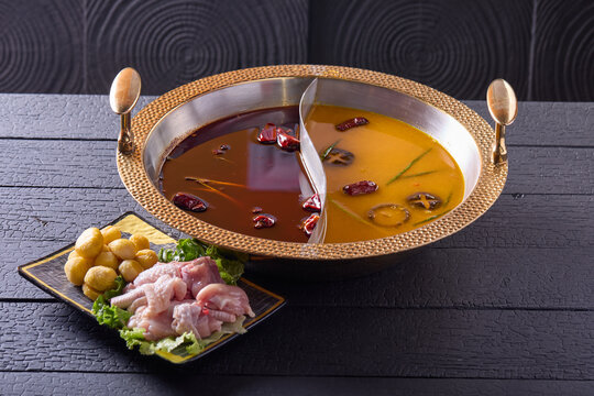 鸳鸯火锅锅底