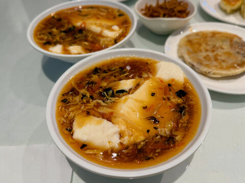 早餐豆腐花豆腐脑咸豆花