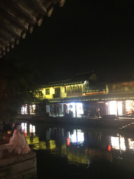 西塘古镇夜景