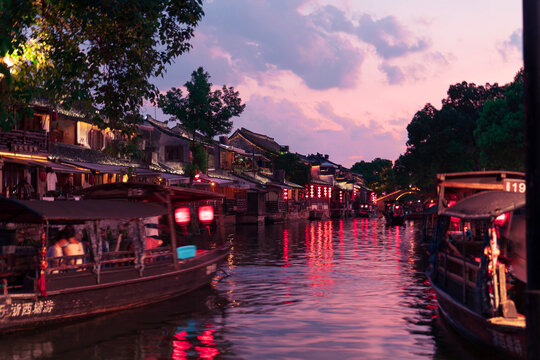西塘古镇夜景