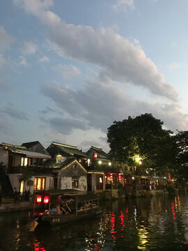 西塘古镇夜景