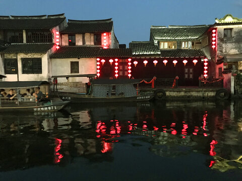 西塘古镇夜景