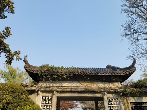 古建筑门楼