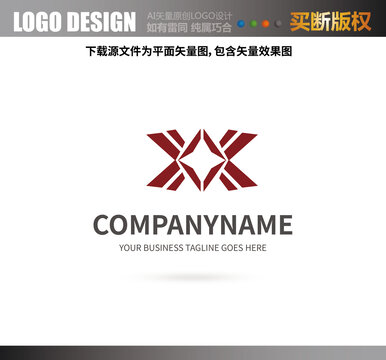 X字母LOGO