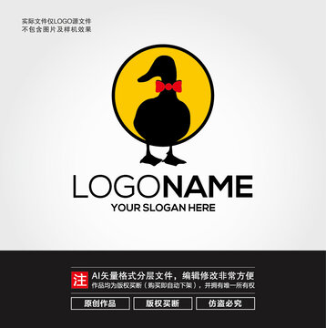 鸭子先生LOGO