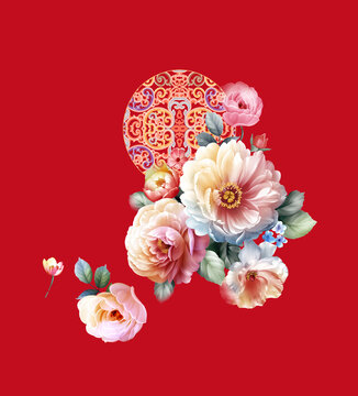 高清牡丹花卉