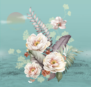 高清牡丹花