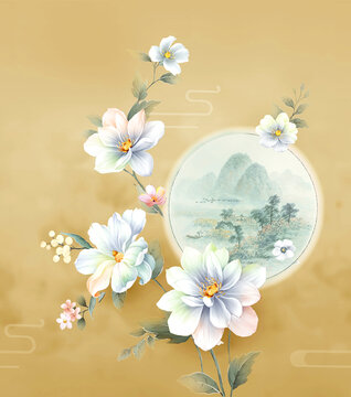 高清牡丹花