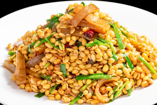 肉皮黄豆