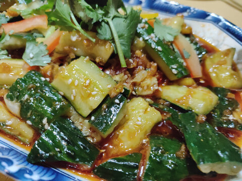 凉拌黄瓜