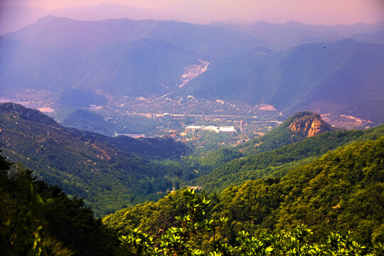 天津盘山远眺