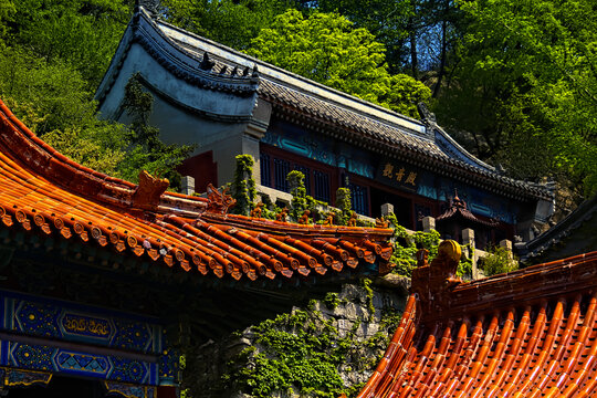 天津盘山上方寺观音殿