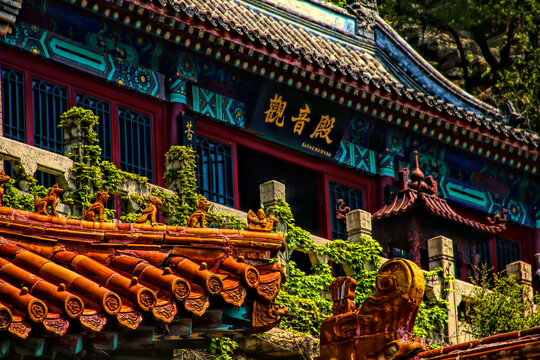 天津盘山上方寺观音殿