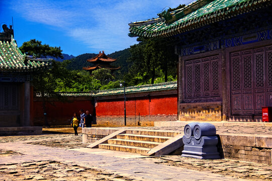 清东陵皇陵地面建筑中式传统建筑