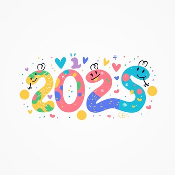 蛇年2025卡通形象