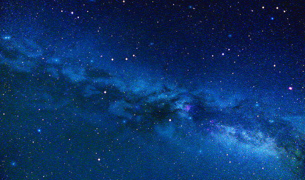 蓝色星空背景