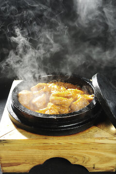 石锅油豆腐