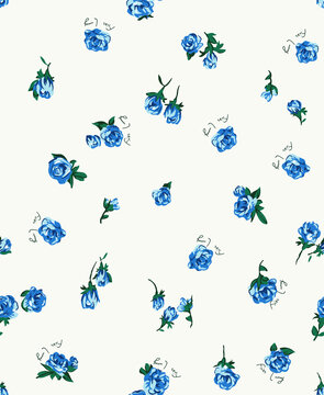 小碎花图案