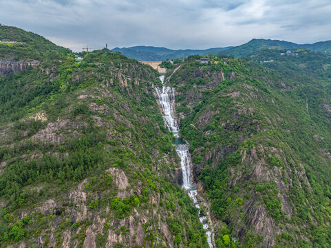 浙江省台州市天台县天台山风景区大瀑布