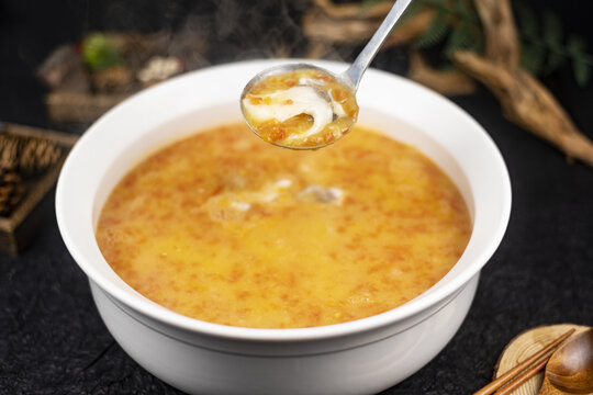 番茄豆汤鱼