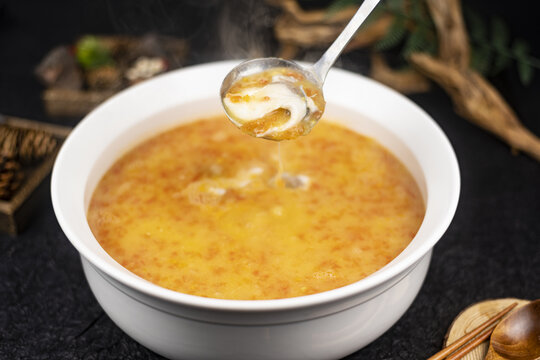 番茄豆汤鱼