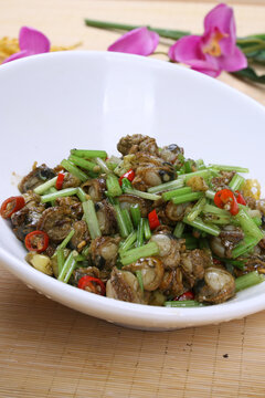 小炒扇贝肉
