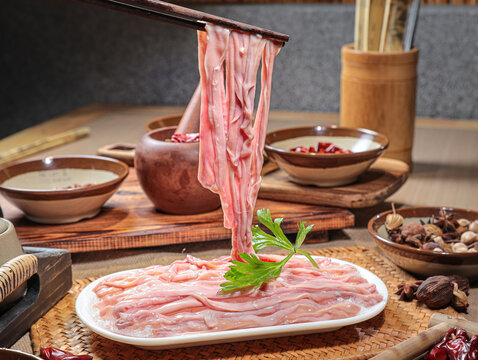 火锅鹅肠