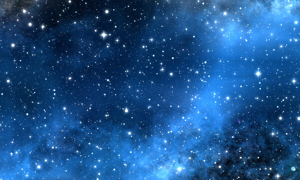 蓝色星空