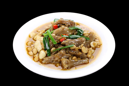蒜子烧鸭掌