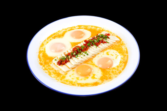 豆腐蒸鸡蛋