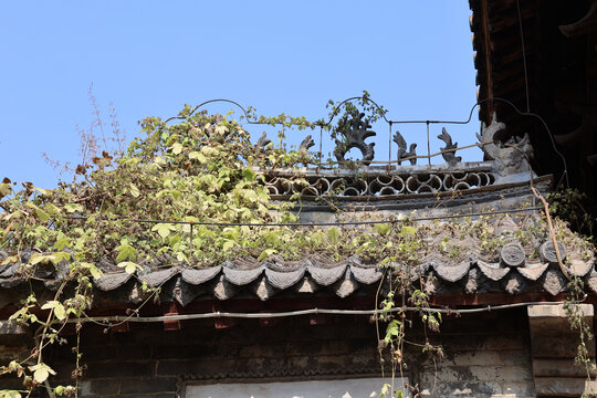 古建房顶
