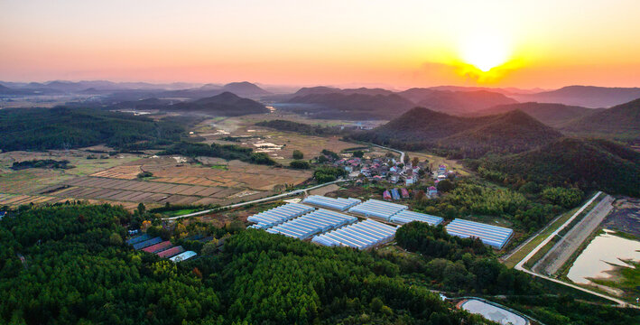乡村美景如画