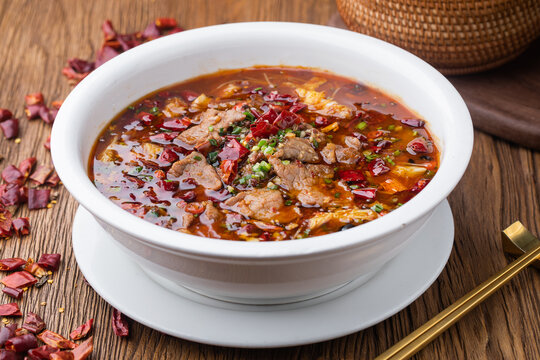 水煮牛肉