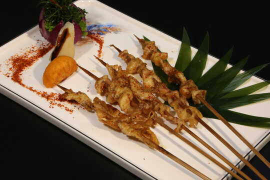 烤鸡皮