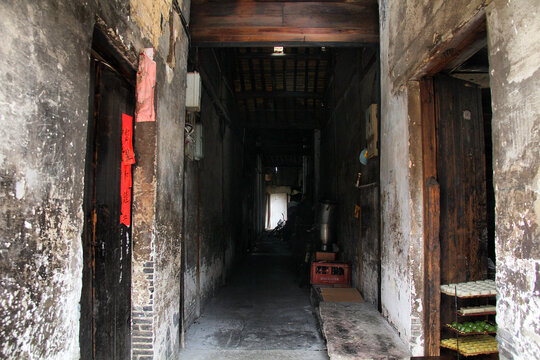 江南水乡民居陋巷