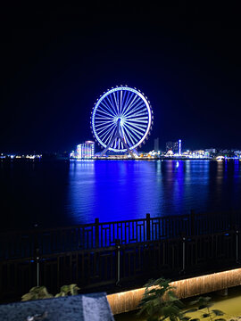夜景摩天轮