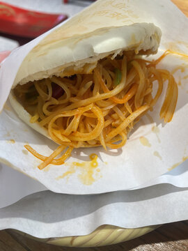 陕西潼关肉夹馍饼