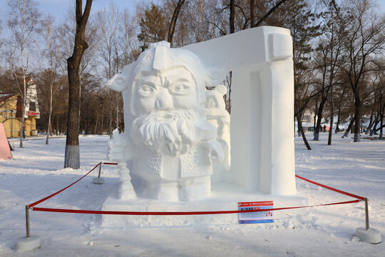 中国哈尔滨太阳岛国际雪雕艺术博览会