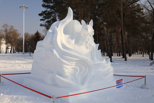 中国哈尔滨太阳岛国际雪雕艺术博览会