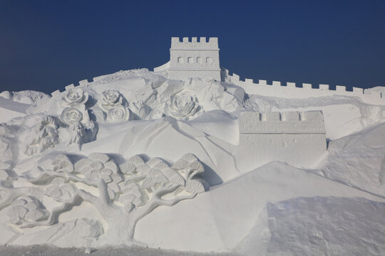 中国哈尔滨太阳岛国际雪雕艺术博览会